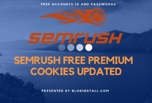 Semrush free premium account Id and Passwords - BlogInstall