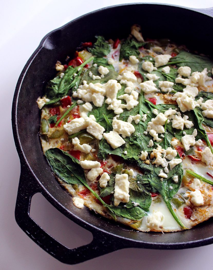 EGG WHITE FRITTATA recipe easily made