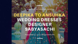 ansuhka deepika wedding dresses obsessed with designer sabyasachi