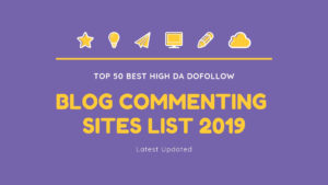 High DA Digital Marketing & social media blog commenting sites 2019