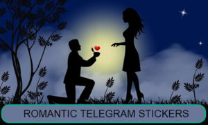 Latest Telegram Romantic Stickers List - BlogInstall.com