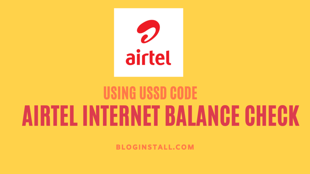 How to do Airtel Internet Balance Check using USSD Code