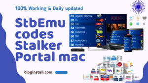 StbEmu codes Stalker Portal mac 2022