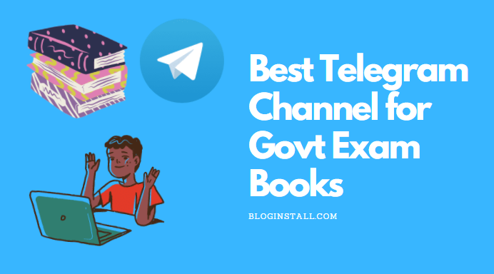 Best Telegram Channels For Govt exam Books in 2021