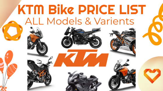 KTM Bikes Price List in India: Latest Models and Variants