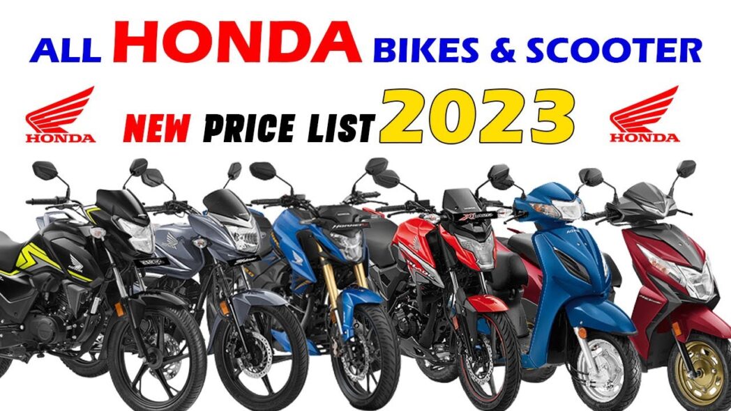 Honda Bikes Price List in India