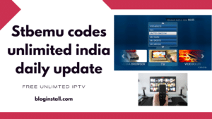 Stbemu codes unlimited india daily update